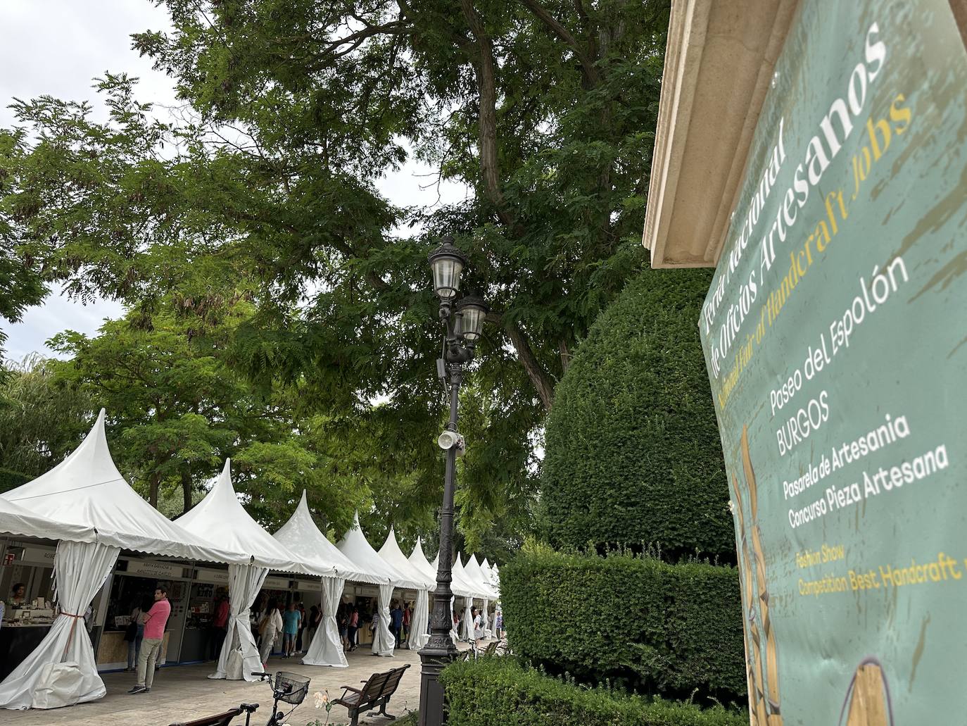 44 artesanos muestran sus trabajos en la Feria Nacional de Oficios Artesanos de Burgos