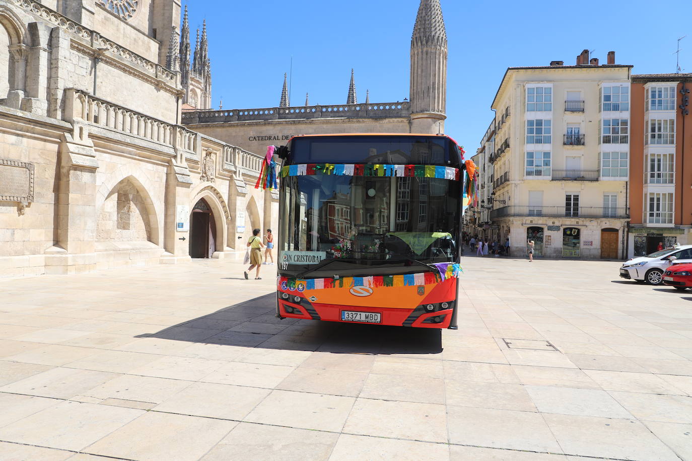 La bendición de San Cristóbal en Burgos en imágenes