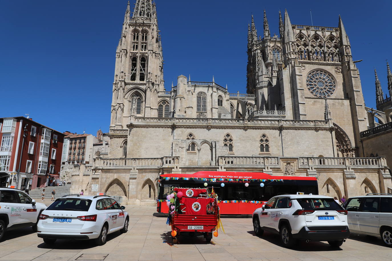 La bendición de San Cristóbal en Burgos en imágenes