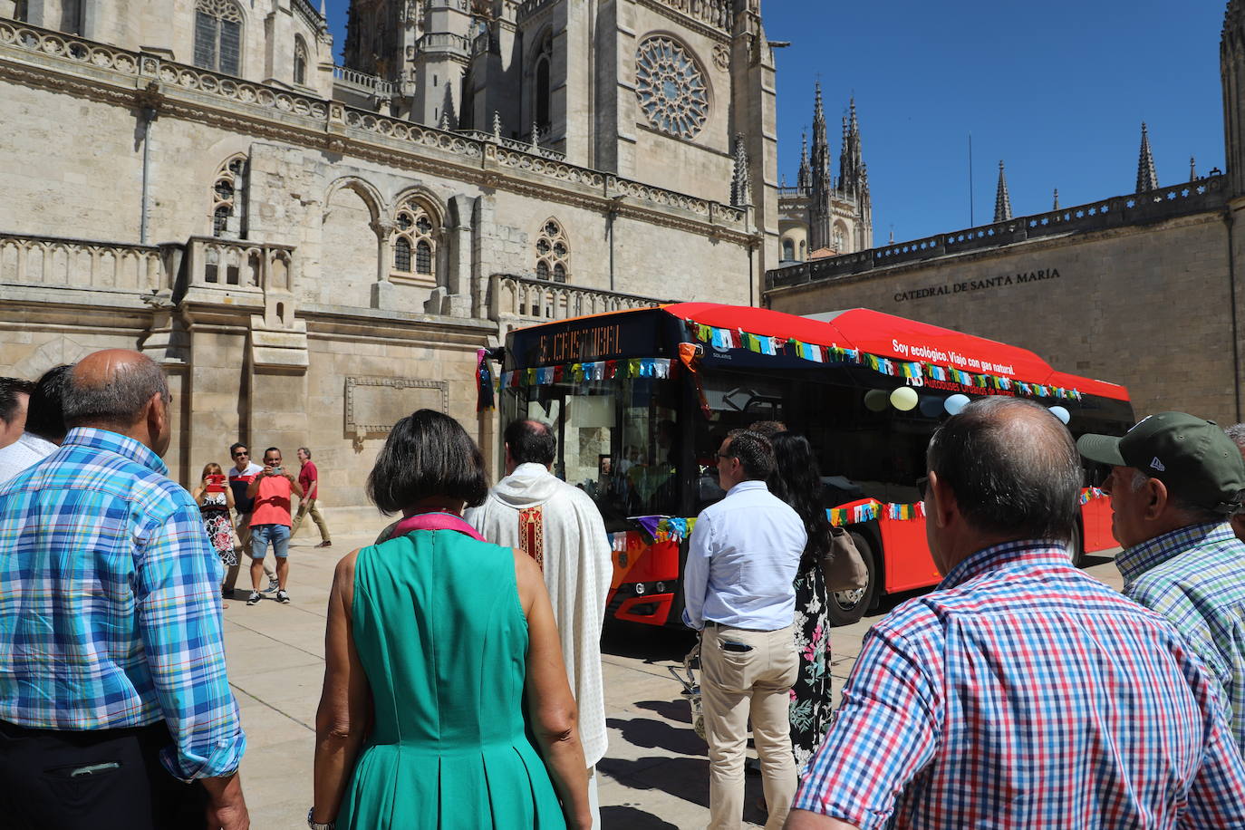 La bendición de San Cristóbal en Burgos en imágenes