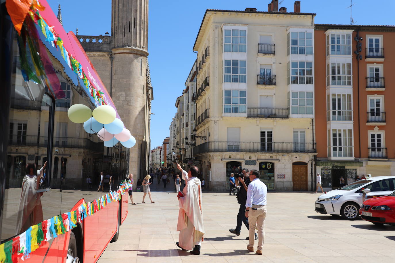 La bendición de San Cristóbal en Burgos en imágenes