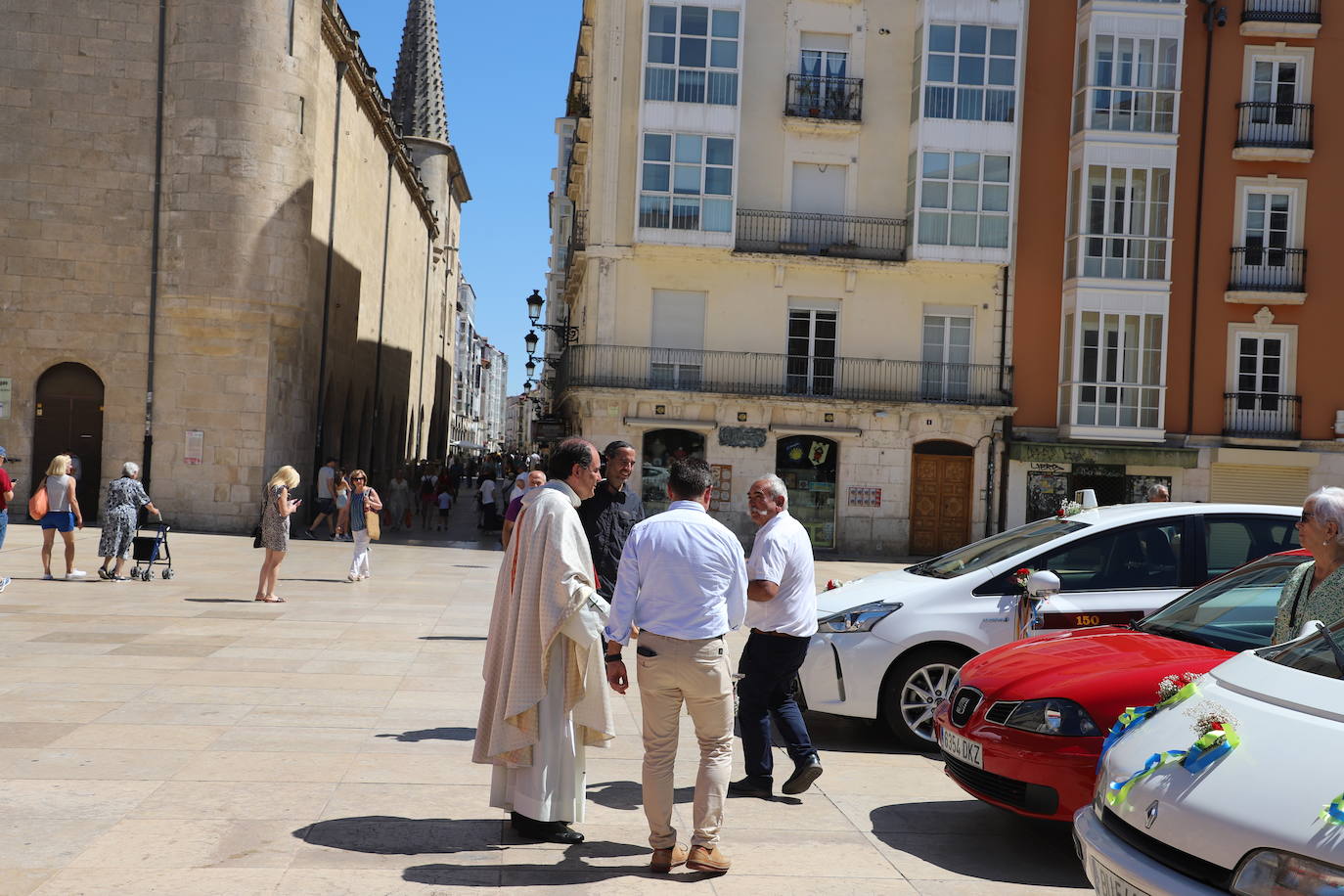 La bendición de San Cristóbal en Burgos en imágenes