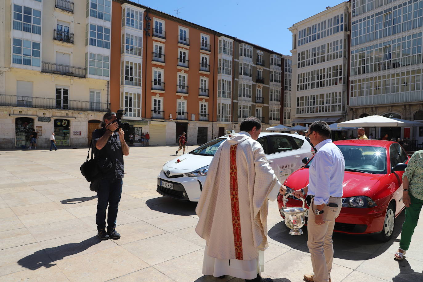 La bendición de San Cristóbal en Burgos en imágenes