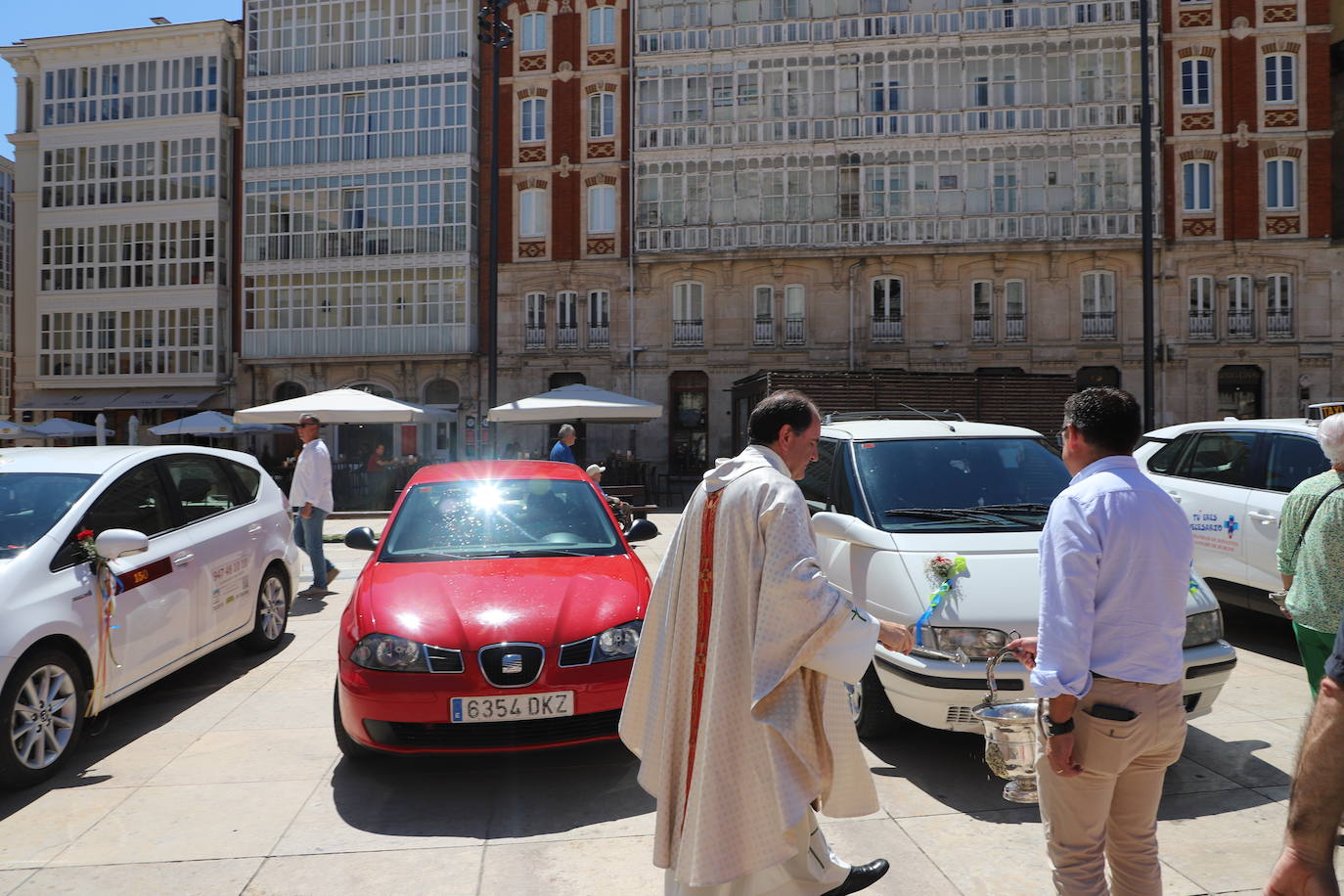 La bendición de San Cristóbal en Burgos en imágenes