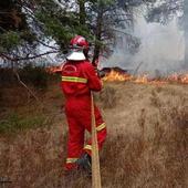 Alerta por riesgo de incendios forestales esta semana en Castilla y León