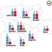 La primera semana de campaña apunta al reparto de diputados entre PP y PSOE en Burgos