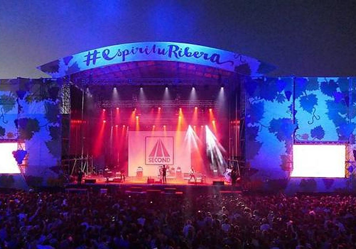 Second durante una actuación en Sonorama Ribera