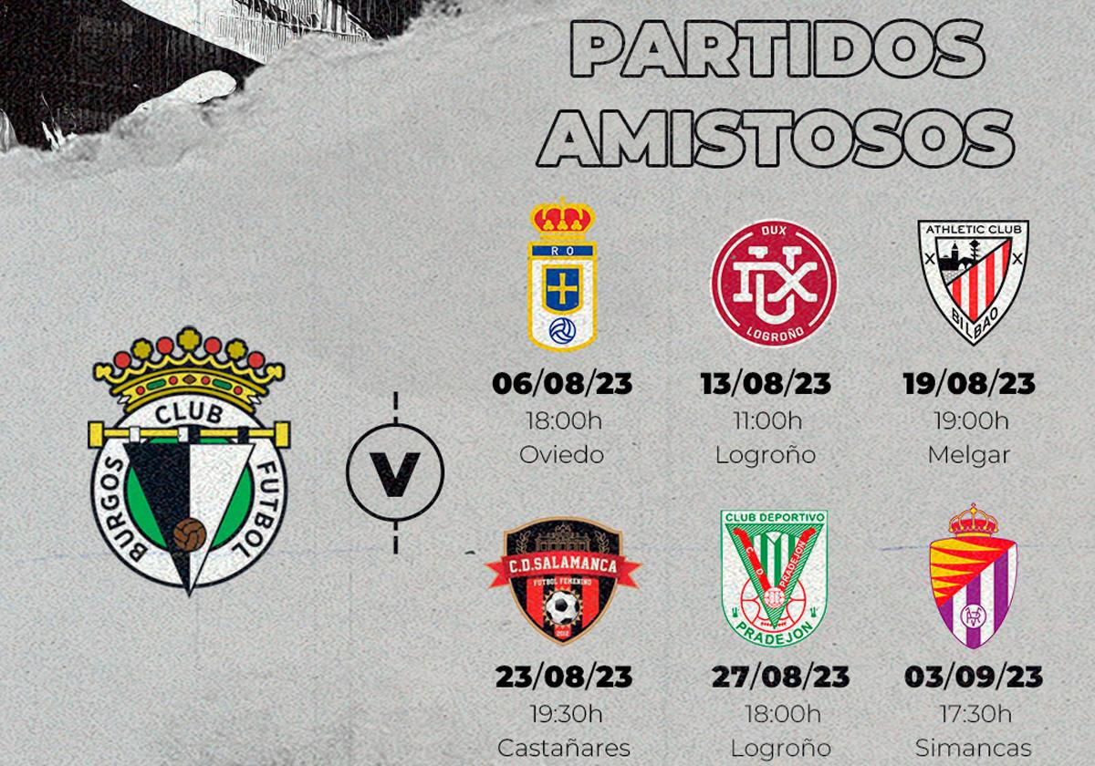 Calendario del burgos cf