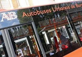 Autobús urbano de Burgos.