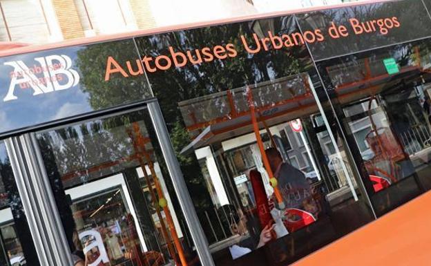 Autobús urbano de Burgos.