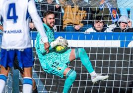 José Antonio Caro fue uno de los nombres destacados en la temporada pasada del Burgos CF