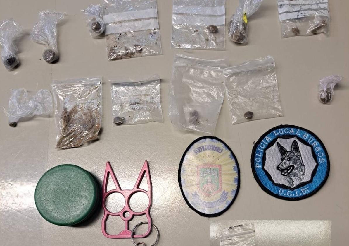 Levantan 25 actas por droga y un arma prohibida en calle Briviesca