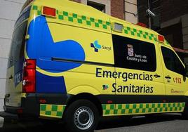 Ambulancia de Sacyl.