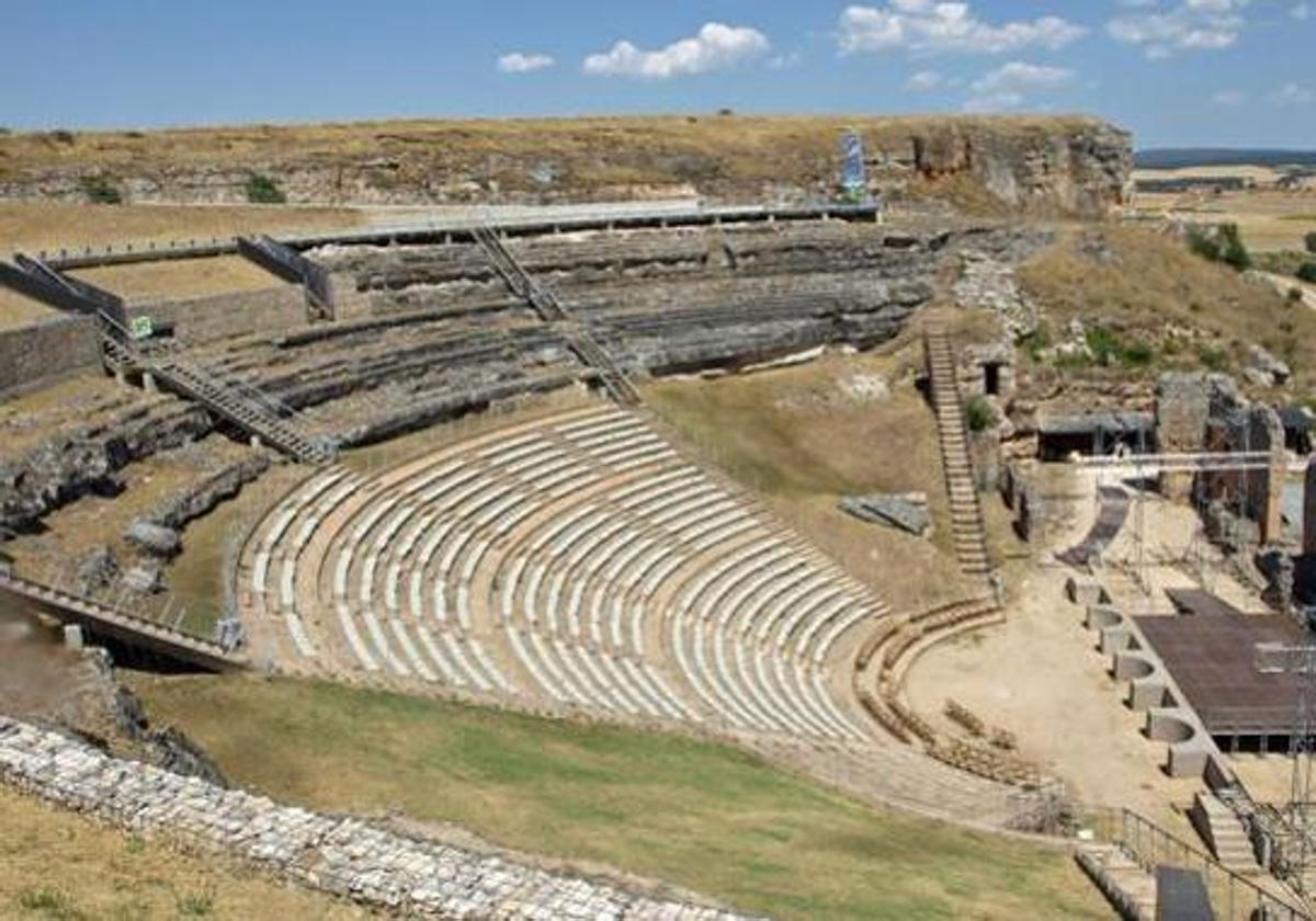 Teatro romano de Clunia.