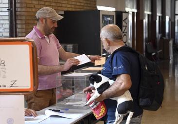 La participación sube más de dos puntos en Burgos con respecto a 2019 a las 14:00 horas