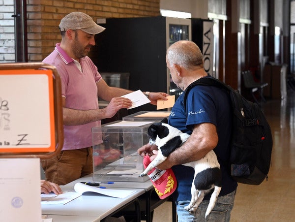 Los burgaleses se han animado a acudir a las urnas.