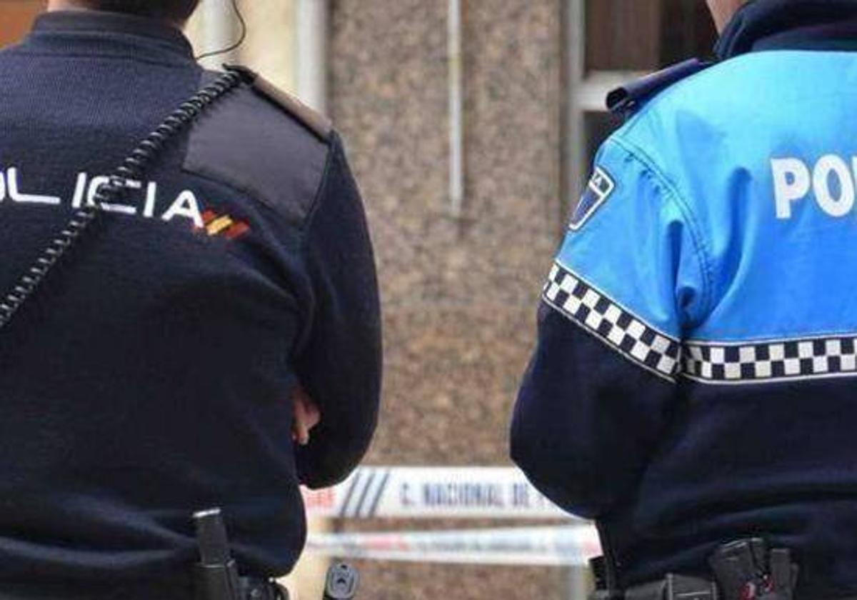 Policía Nacional y Policía Local de Burgos intervinieron en este suceso.