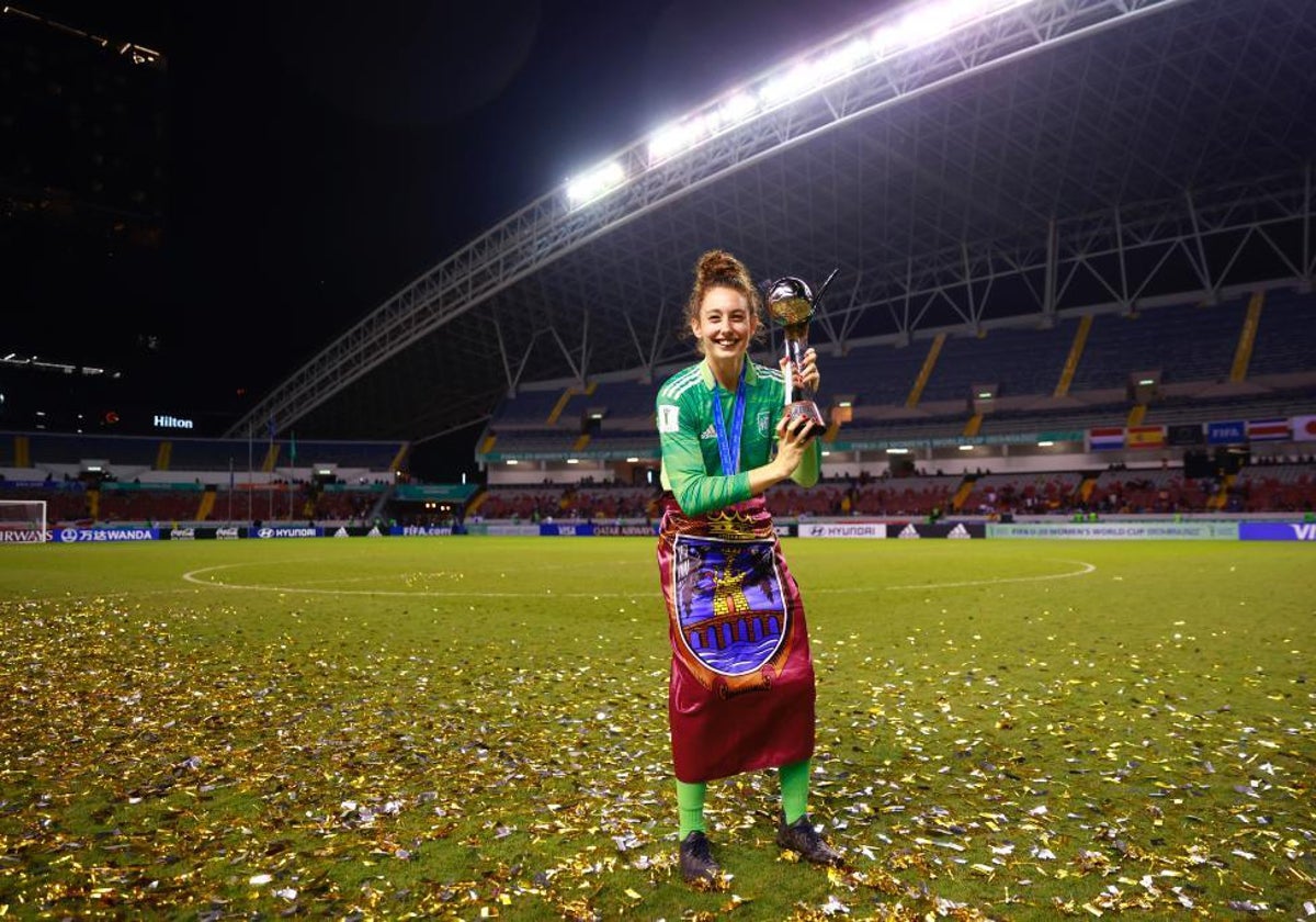 Adriana Nanclares ganó el mundial de 2022 con la selección española de fútbol Sub-20