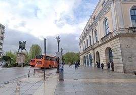 La Policía Local ha detenido al hombre por atentar presuntamente contra la autoridad en Burgos.