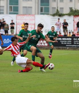 Imagen secundaria 2 - Encuentro amistoso entre el Burgos CF y el Sporting. 