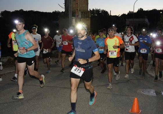 La Travesía Nocturna Ruta del Boletus contó con más de 570 participantes.