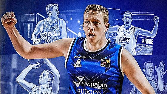 Miha Lapornik llega al San Pablo Burgos para reforzar la línea exterior