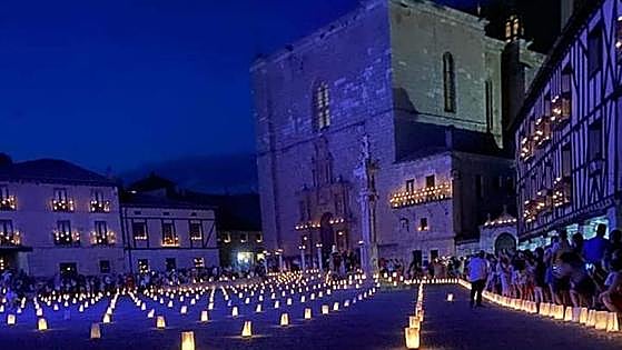 Las velas iluminarán Peñaranda de Duero este miércoles