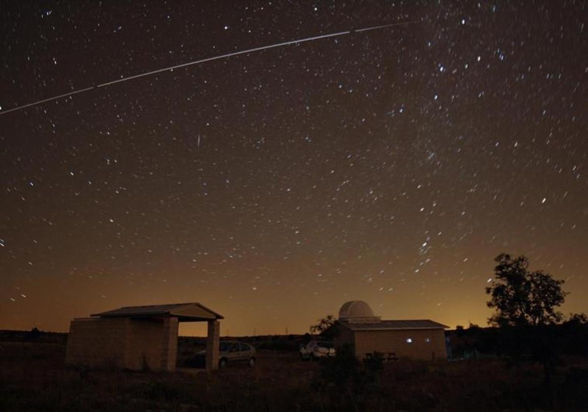 Cielo desde el observatorio de Lodoso de Astroburgos