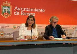 Los concejales socialistas Nuria Barrio y José María Romo