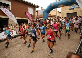 Salida de la Subida al Pico de Navas en una edición anterior.