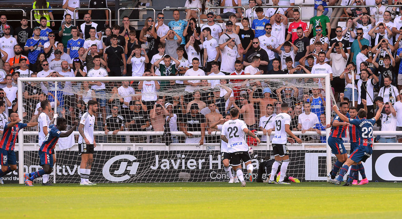 Empate en el estreno liguero del Burgos CF en El Plantío