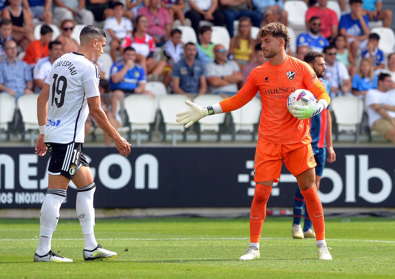 Empate en el estreno liguero del Burgos CF en El Plantío