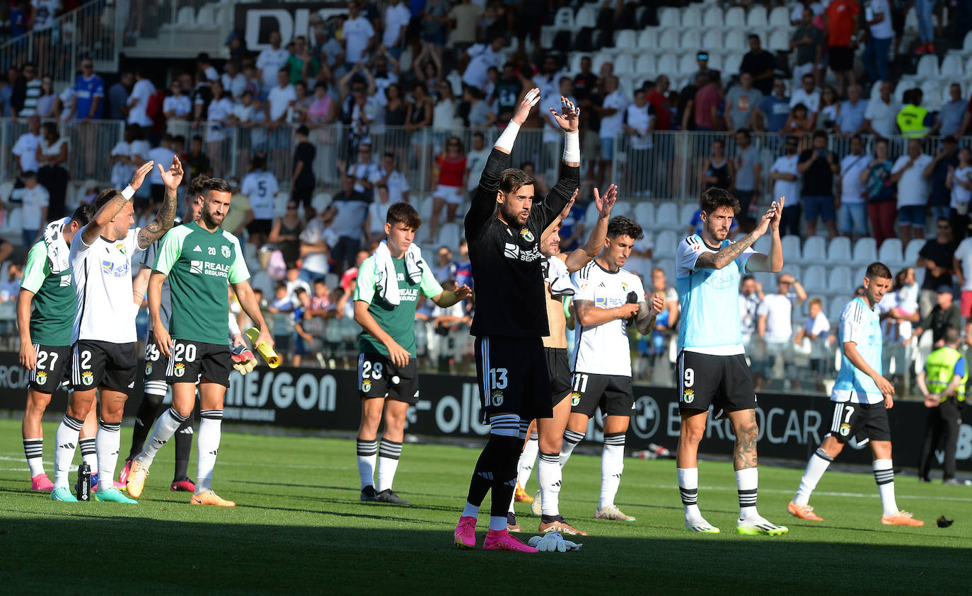 Empate en el estreno liguero del Burgos CF en El Plantío