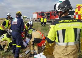 El accidente ha ocurrido en las inmediaciones de Briviesca, Burgos.