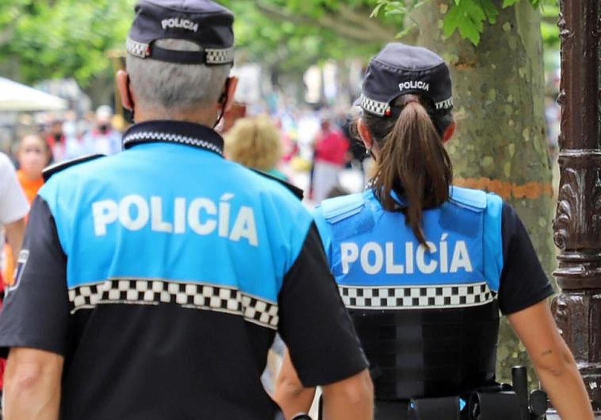 Agentes de Policía Local en Burgos