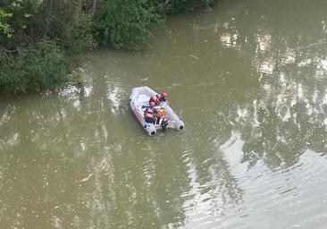 Continúa la búsqueda de la mujer que se ha arrojado al río Duero en Aranda