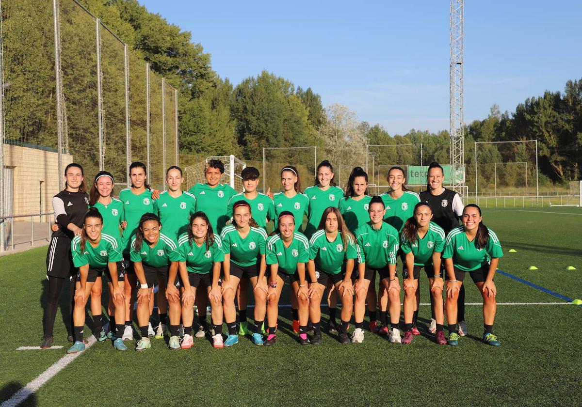 El fútbol femenino burgalés crece y aspira a jugar en el Plantío