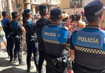 Un policía salva la vida de un niño de dos años en Aranda