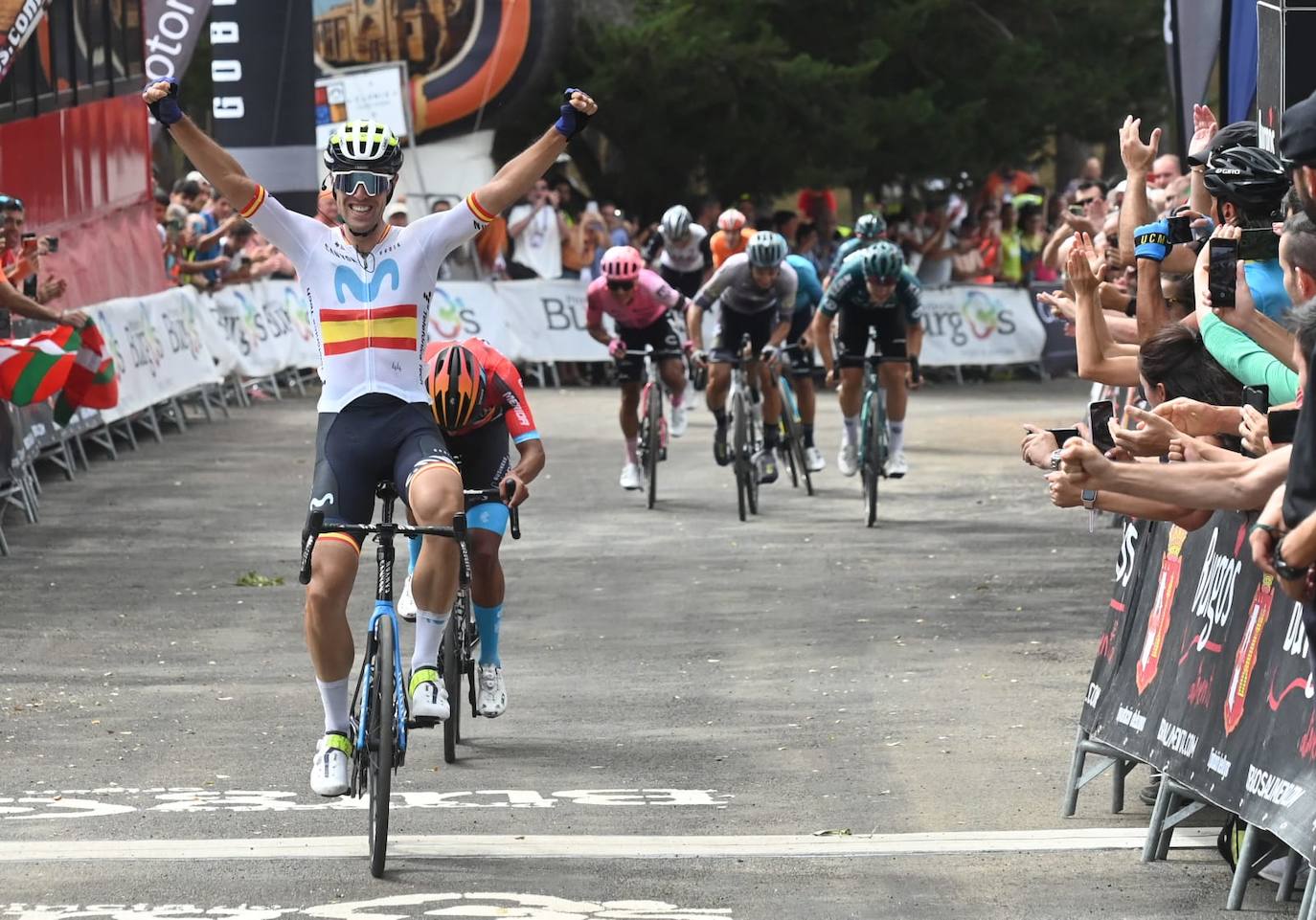 Primera victoria española en la Vuelta a Burgos