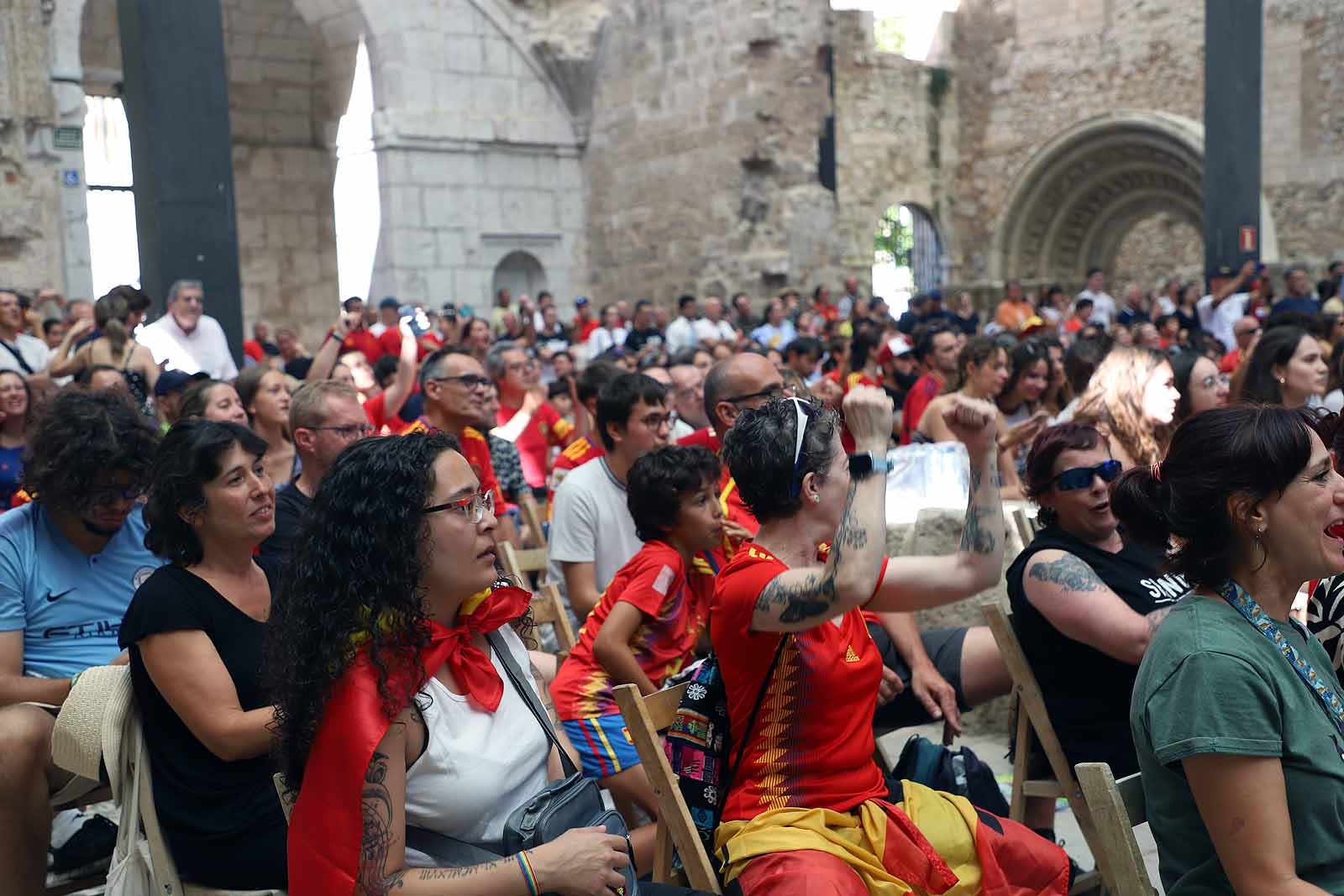 Así han vivido los burgaleses la final del Mundial de fútbol