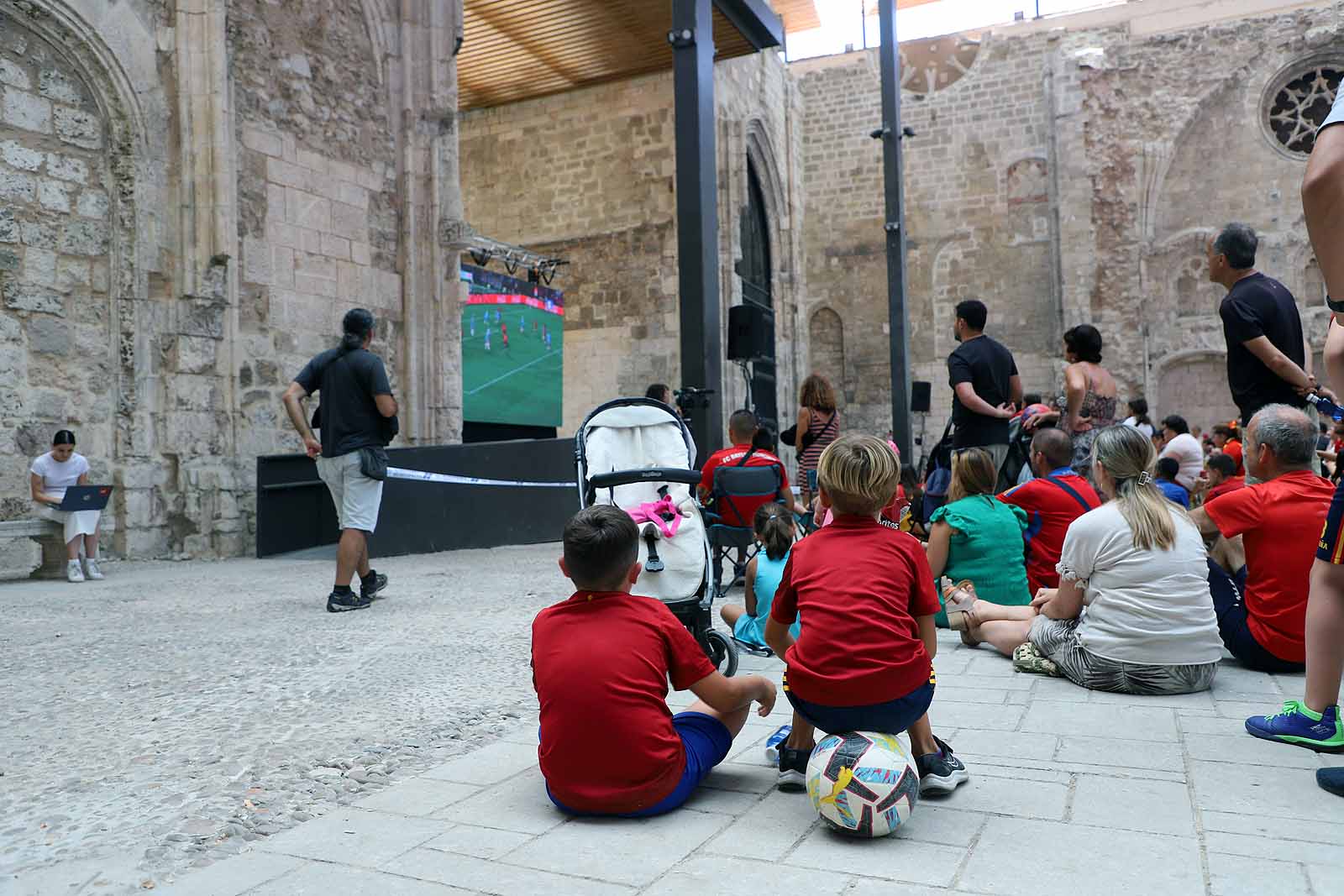 Así han vivido los burgaleses la final del Mundial de fútbol