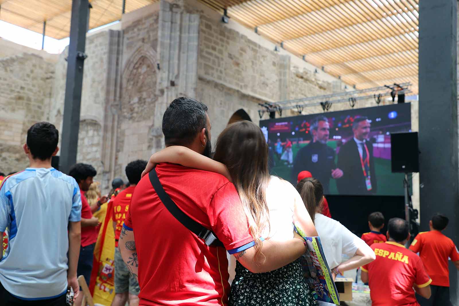 Así han vivido los burgaleses la final del Mundial de fútbol