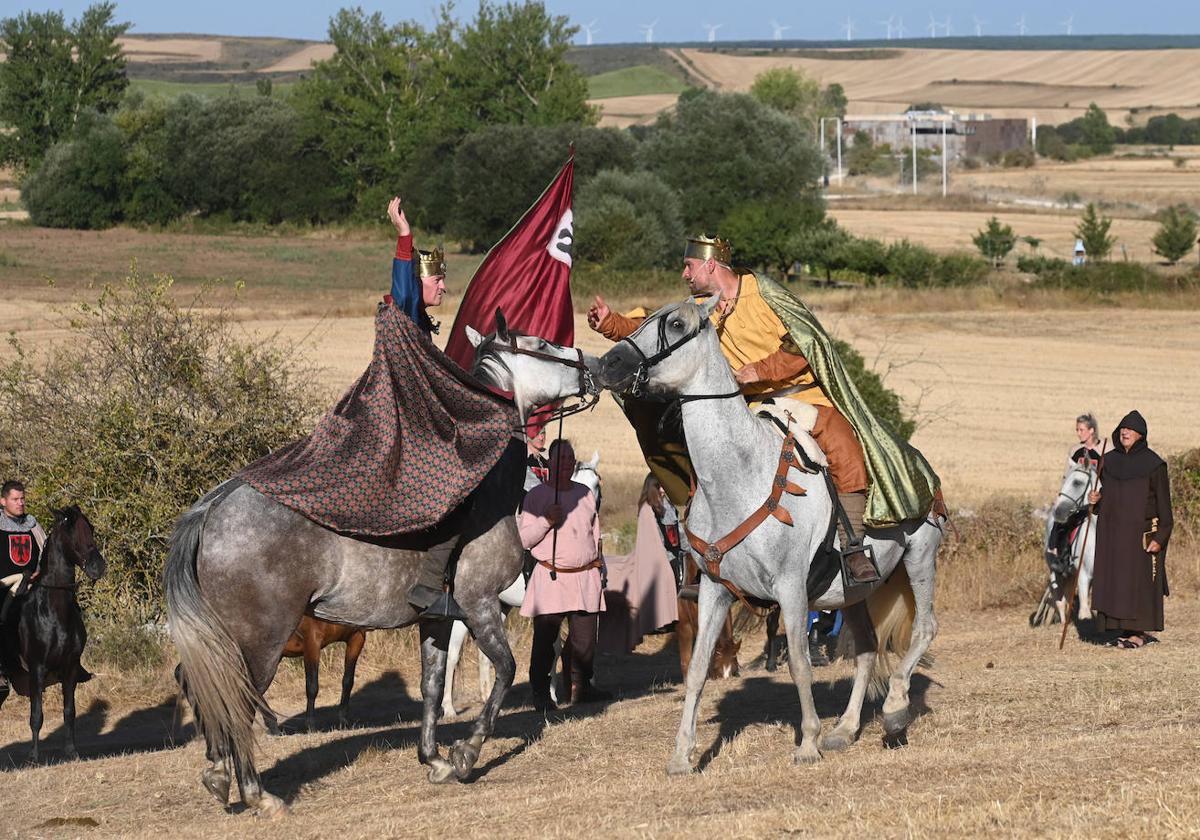 Los reyes Fernando I de León y García III de Pamplona se enfrentan en Atapuerca