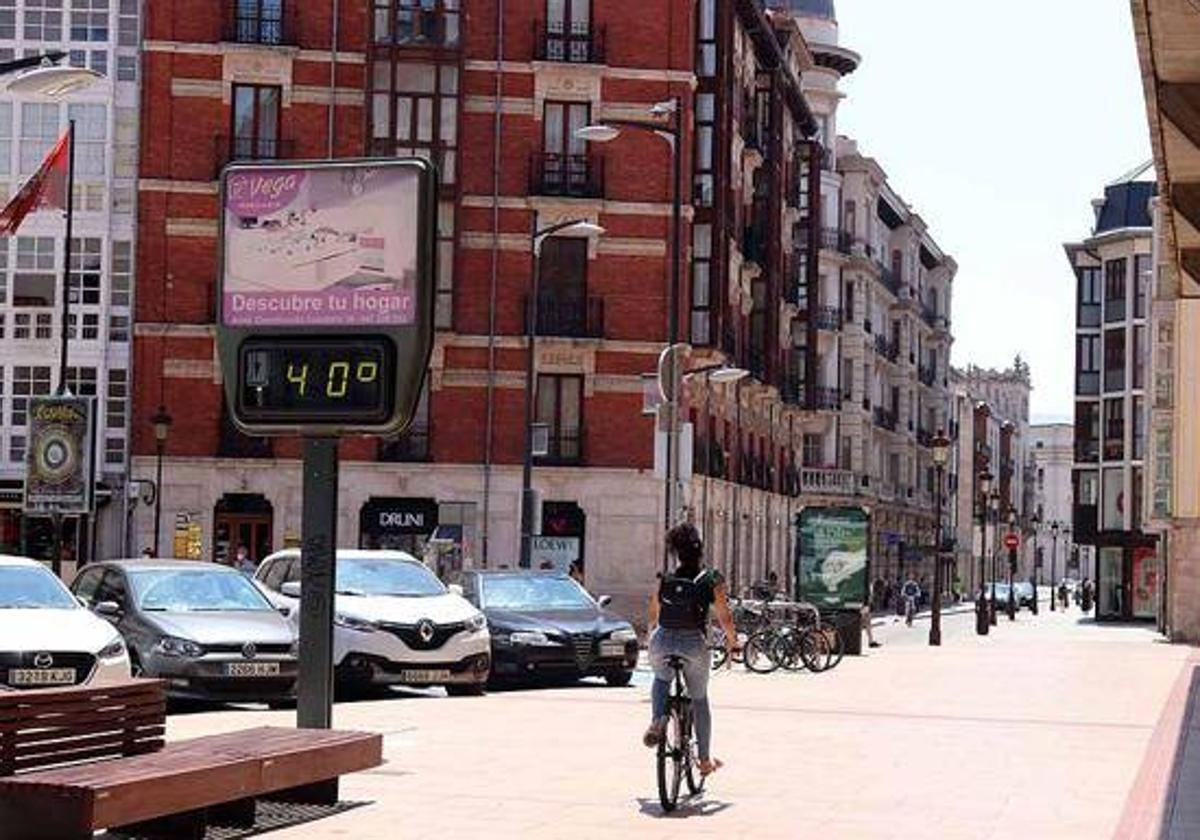 Los termómetros volverán a alcanzar los 40º en Burgos.