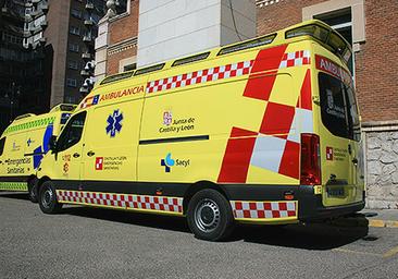 Herido un ciclista al esquivar un camión y caer por un terraplén en Burgos