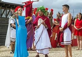 XXIII Fiesta Romana en Honor al Dios Baco en Baños de Valdearados.