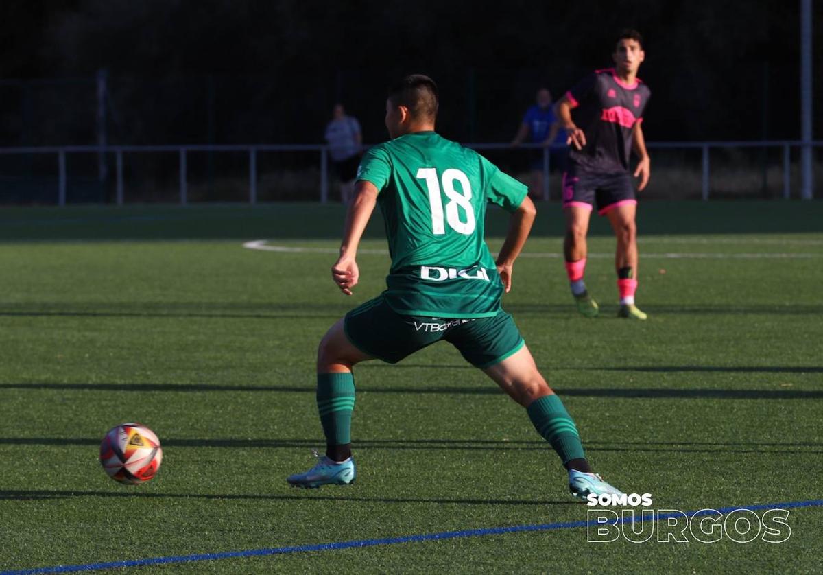 El filial burgalés se llevó al victoria ante el Naxara con un tempranero tanto de Molina