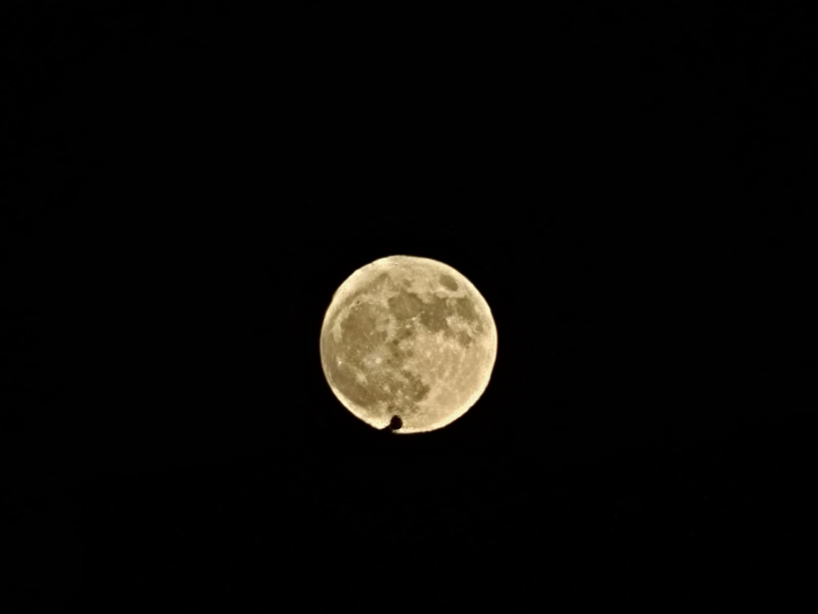 Superluna azul captada por Bárbara de Aymerich.