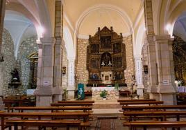 Retablo de la iglesia de Villanueva de Gumiel.