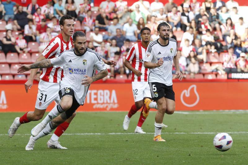 El Burgos CF cae ante el Sporting en el último suspiro